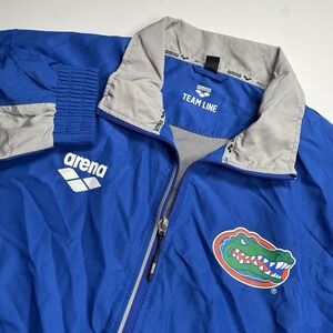 Arena Team Line Warm Up Florida Gators Water Resistant‎ Windbreaker Jacket Large